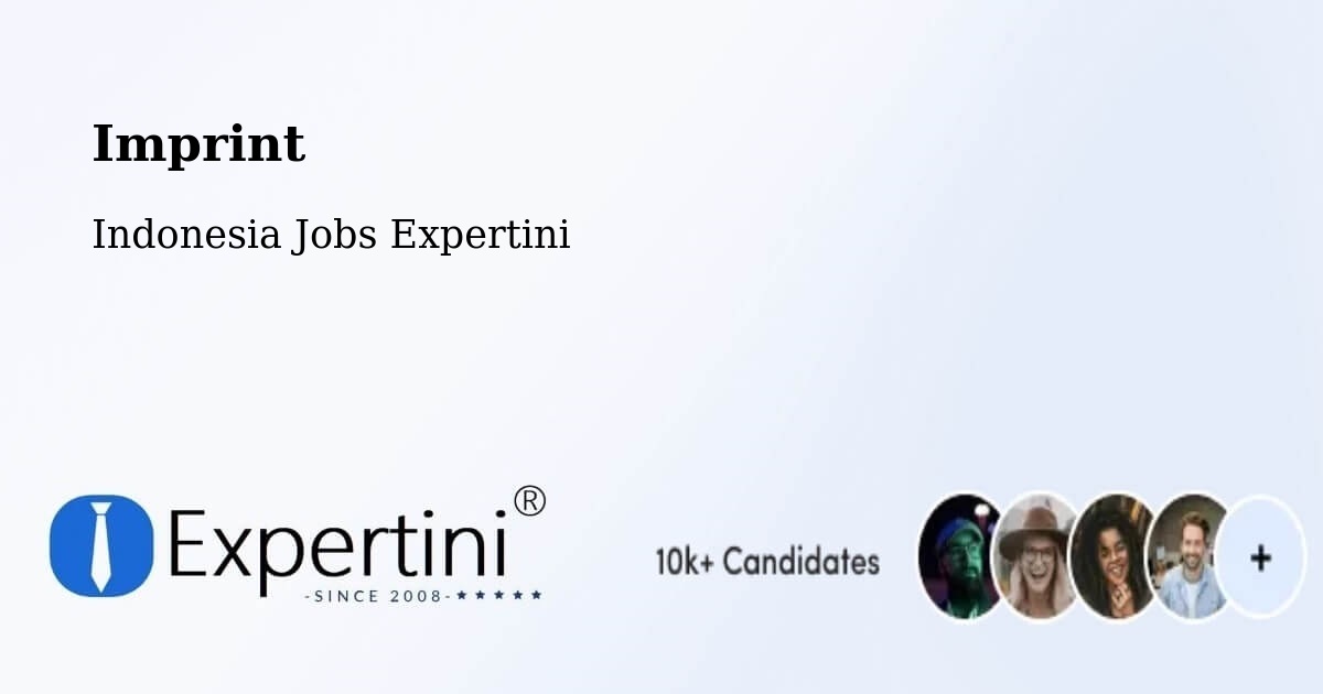 Imprint – Depok - Indonesia Jobs Expertini