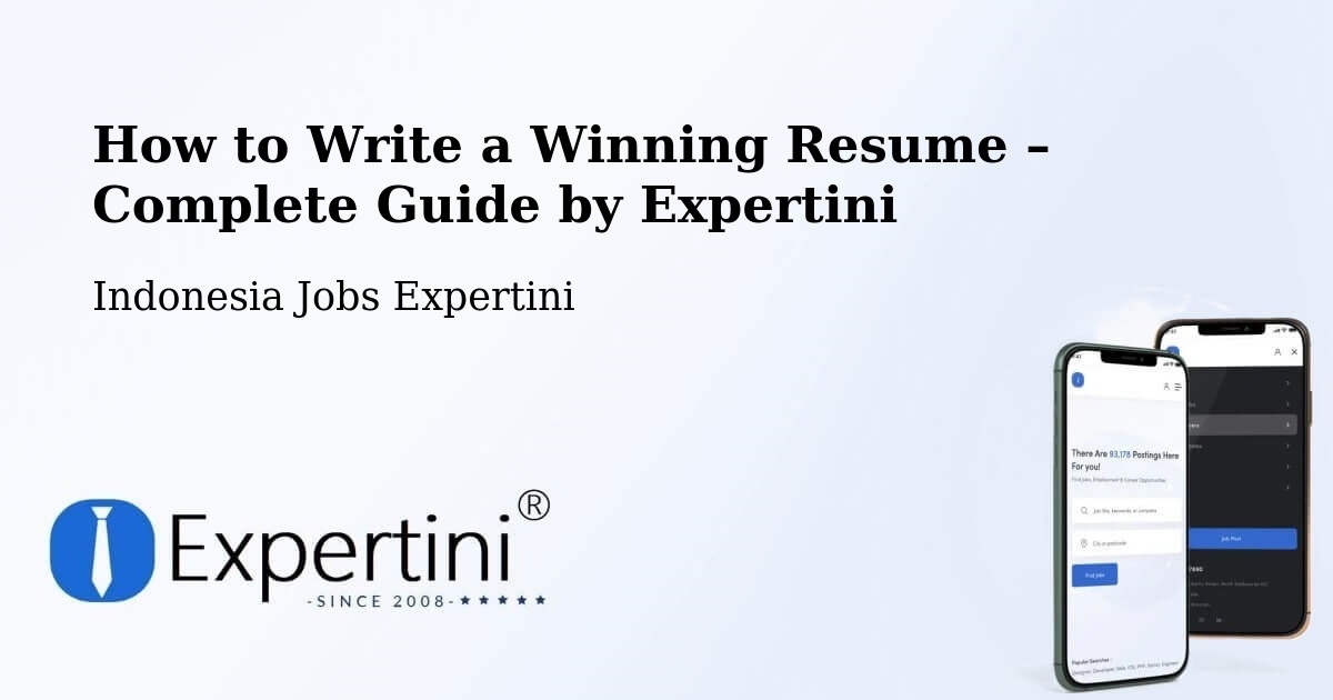 Resume Writing Guide for Job Seekers – Depok - Depok, Indonesia Jobs Expertini